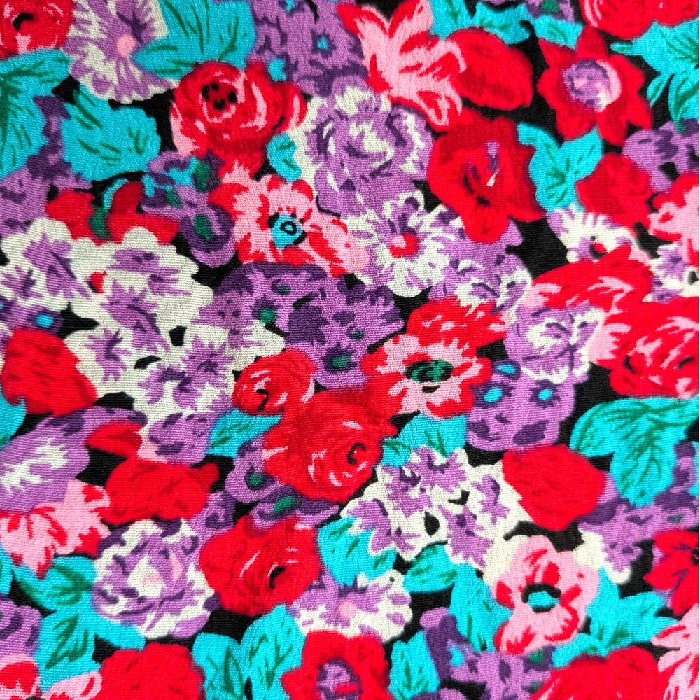 RIXO for‎ Target Floral Mini Dress Ruffle Puff Sleeve Cottagecore Size 4 - Picture 14 of 14